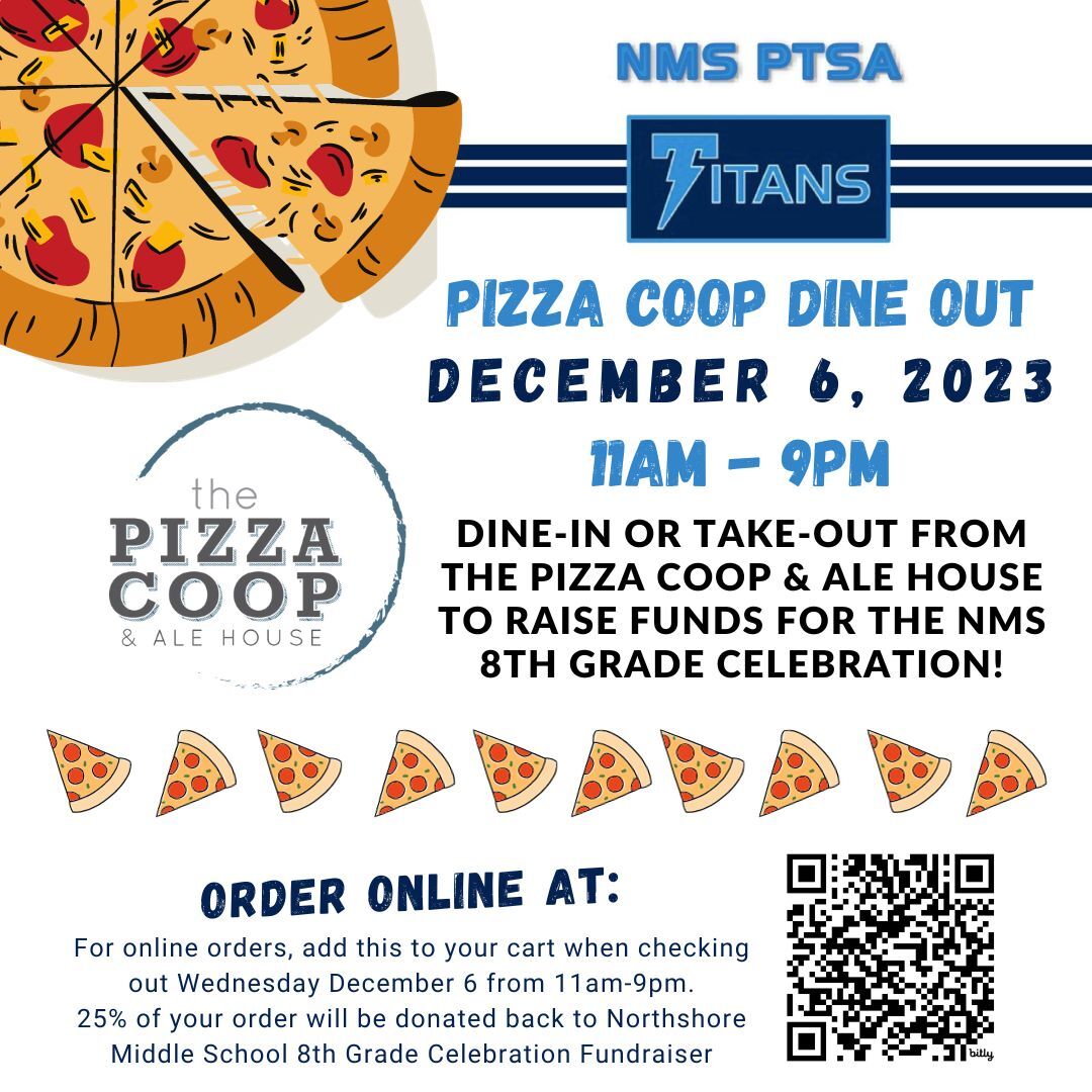Northshore Middle School 8th Grade Celebration Fundraiser The Pizza